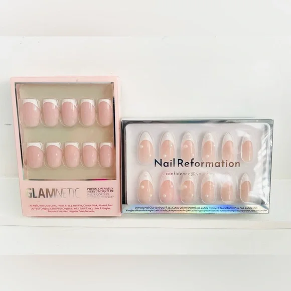 4 New Nail Reformation / Glamnetic nails price each or bundle MSG COLORS TO BUY - Picture 11 of 16